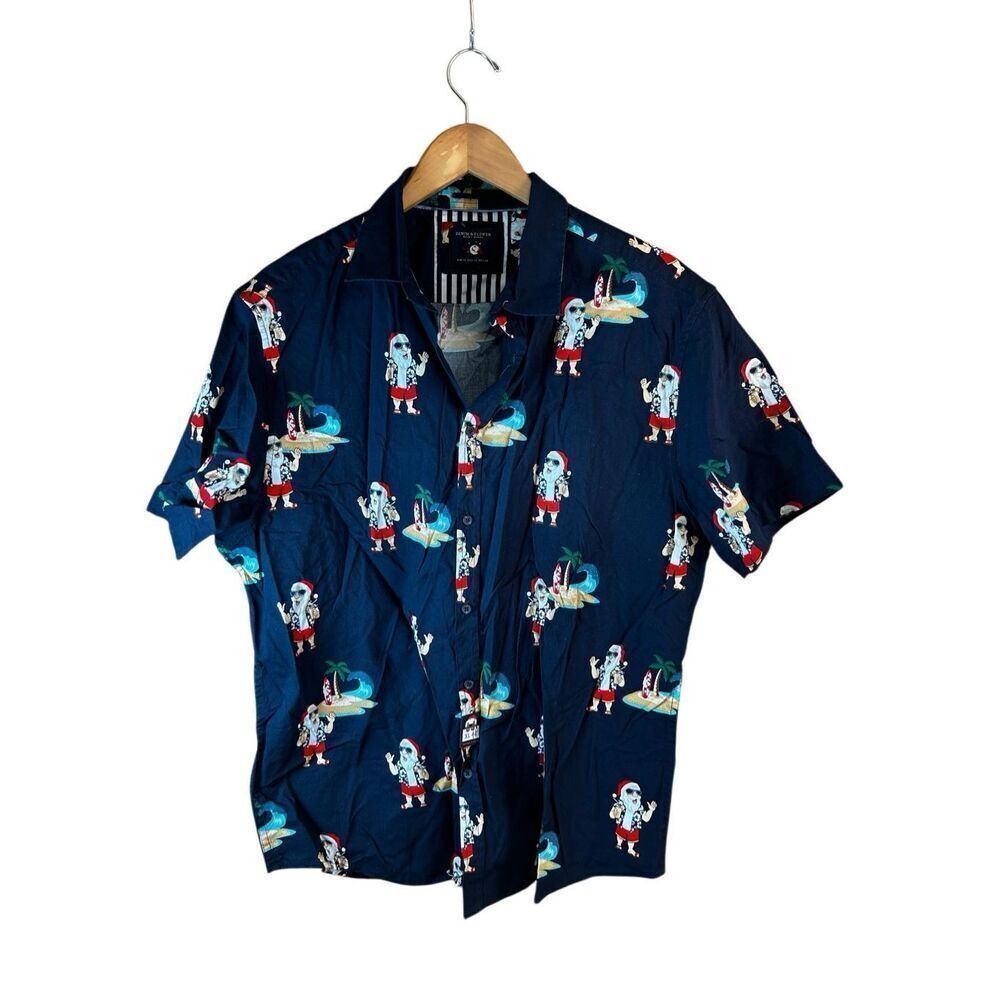 Denim & Flower NWT Extra Large (XL) Surfing Santa